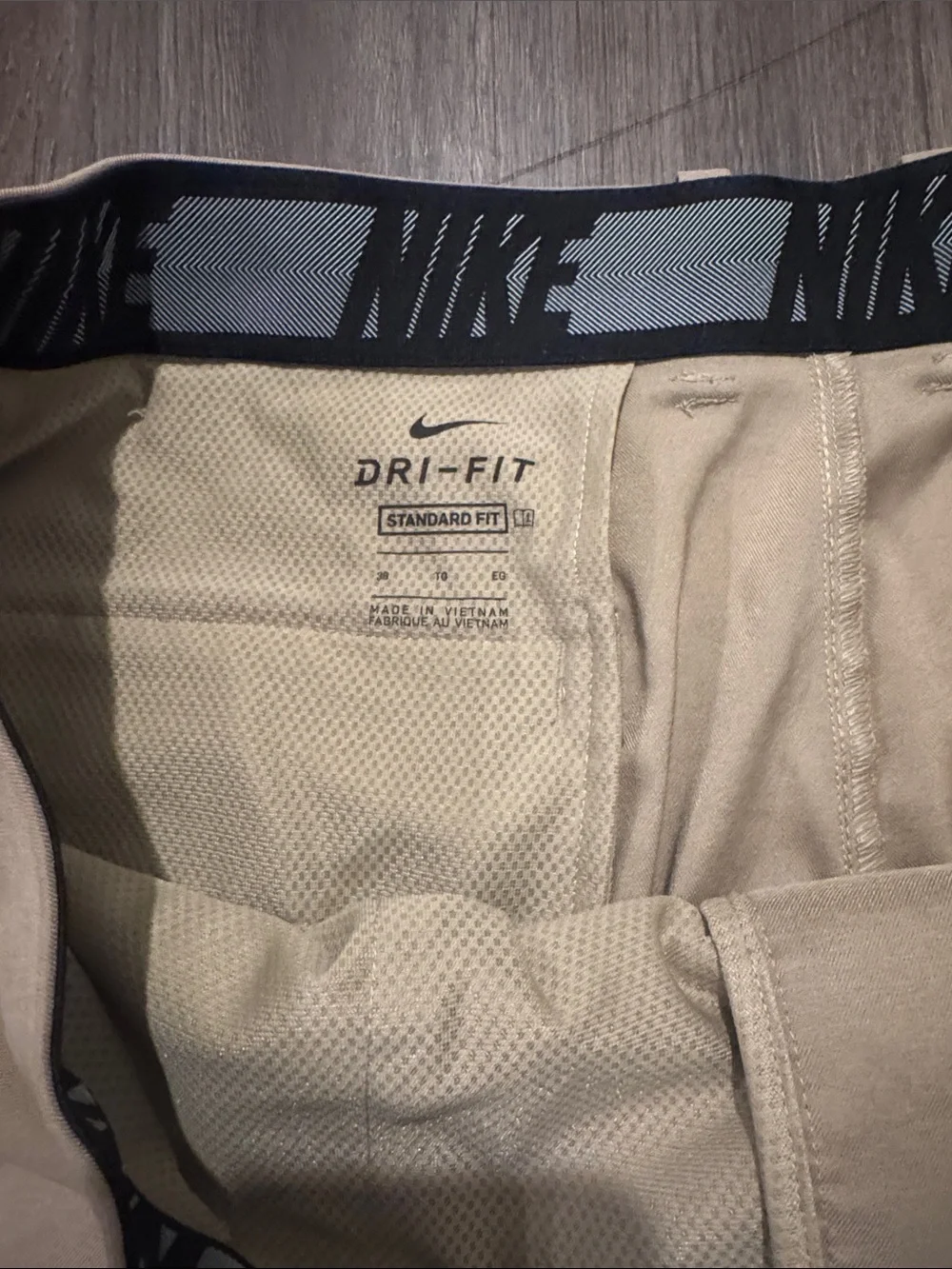 Nike Men’s Flat-Front Khaki Shorts
